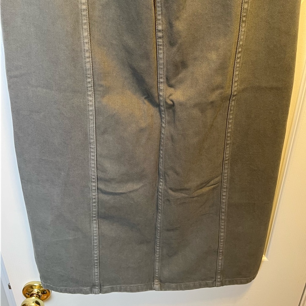 Blu Pepper Long Denim Skirt - Picture 7 of 9